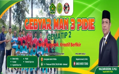MAN 3 Pidie Gelar GEMATIP II Tahun 2026